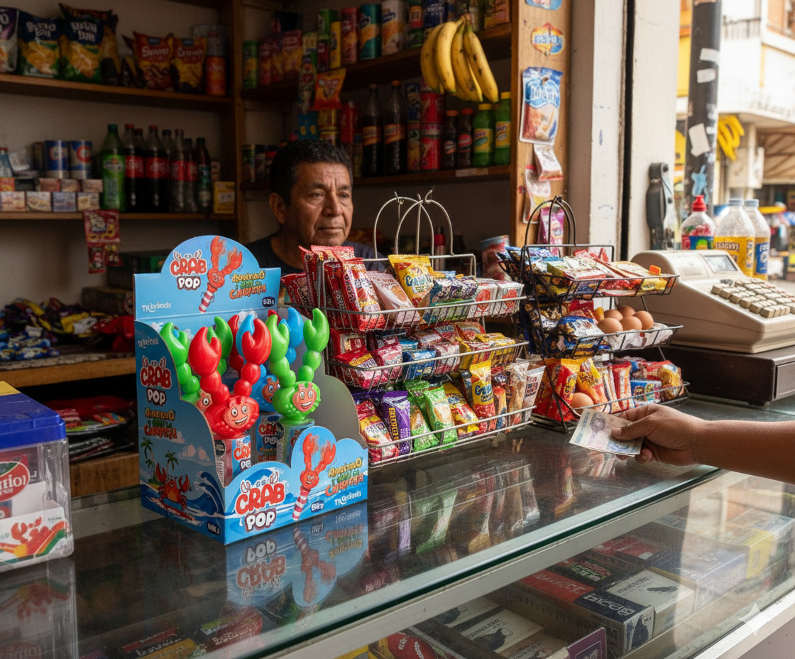 Crab Pop Distribución