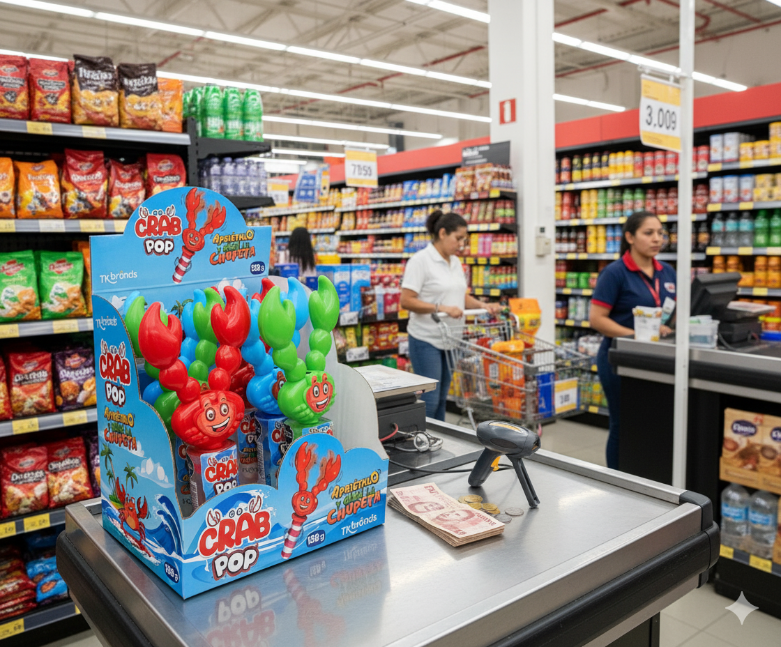 Crab Pop Distribución