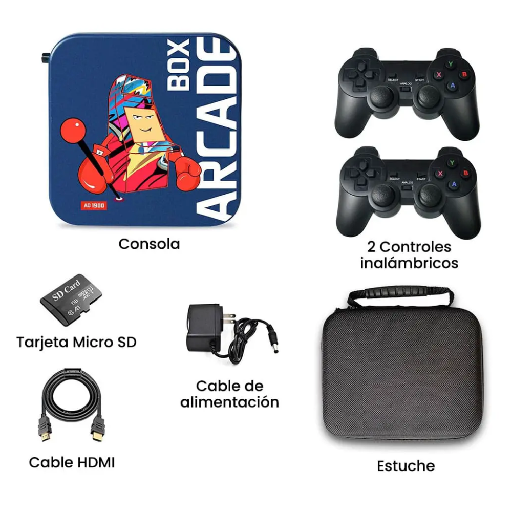 Consola Arcade BOX AD 1900 33000 juegos