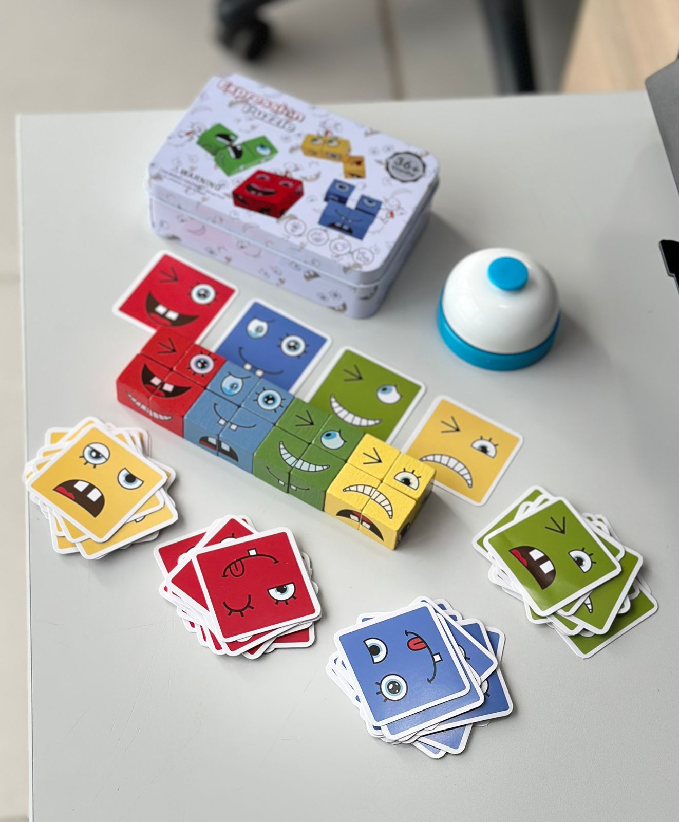 Juego De Mesa Fun Face Cubes